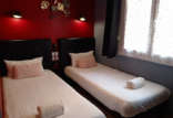chambre twin-chambre climatisée-hotel astoria-hotel carcassonne-gare-canal du midi